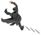 Fade away knife