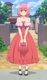 beautiful dress and boobs