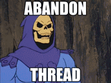 abandon thread