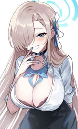 asuna blushing