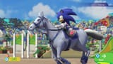 sonic on a horse