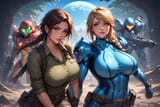 Samus and Lara