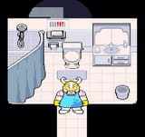 Asgore scrubbing Carol&#039;s shit stains