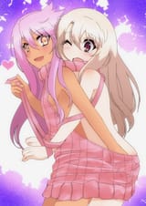 illya kuro n einzbern and chloe von einzbern (fate and 1 more) drawn by