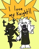 asriel x knight