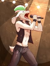 Ralsei singing