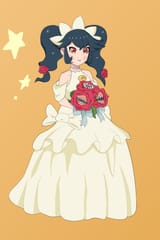 112185 - 1girl artist_unknown ashley flower warioware wedding_dress