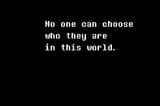 no one
