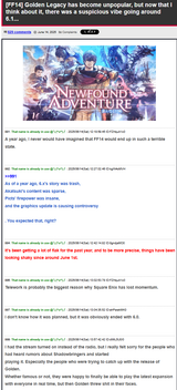 ff14 golden is dawntrail and it is unpopular