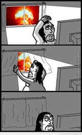 closing blinds