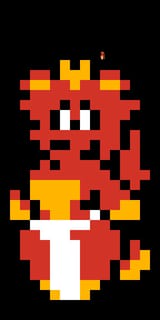 8 bit tanuki peach
