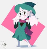 ralsei white ribbon 2