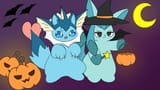 glaceon witch vapreon werewolf
