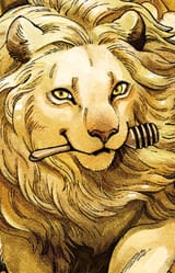 delicious lion