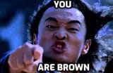 brown