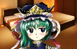 Eiki on her way to commit a sin (with me)