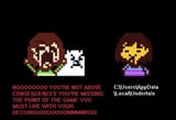 Undertale chara btfo