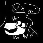 shut up