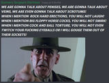 Sgt Hartman talks about penises