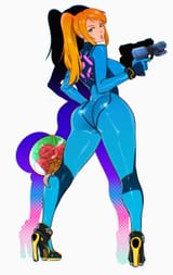 __samus_aran_and_metroid_metroid_drawn_by_kukumomo__770e73c728cbd11a0c6ba9284cf10c99