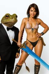 20250615_2052_Frog and Warrior Transformation_remix_01jxtja0wwehsbw8tdgtqwjzvm