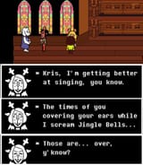 singing