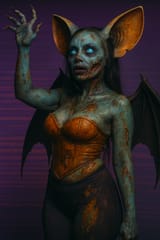 20250615_2115_Vibrant Bat Woman_remix_01jxtkmbzqfjfr00gvj0farza8