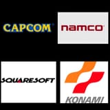 capcom namco squaresoft and konami