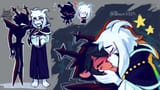 Dess and Asriel deltarune 2