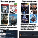 shitty western games