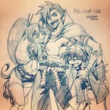 __yoko_littner_simon_kamina_and_boota_tengen_toppa_gurren_lagann_drawn_by_nonosaki__136d4b8f2738720df4079c9cb08b095e
