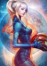 Samus Aran Zero Suit Metroid