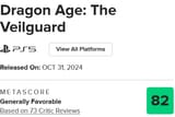 Dragon Age The Veilguard Reviews - Metacritic
