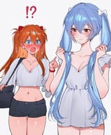 __souryuu_asuka_langley_and_ayanami_rei_neon_genesis_evangelion_drawn_by_qiandaiyiyu__bc2c1a8b1d14410a97b203eb2b283e11
