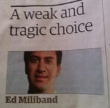 weak and tragic choice