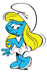 Smurfette-comics_version