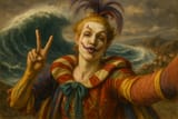 20250616_0826_Kefka&#039;s Colorful Selfie_remix_01jxwj146afpga7q0kgvvpdwme