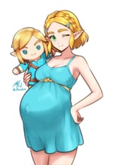 __link_and_princess_zelda_the_legend_of_zelda_and_1_more_drawn_by_rotomdocs__de511ed7a4bac58bbbb710db5efc3846