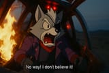 20250616_1506_Wolf&#039;s Fiery Cockpit Crash_simple_compose_01jxx5gv6nfbnsykgp2zhvg4pn