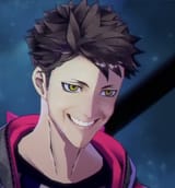 wide smiling