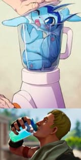 vaporeon blender slurp juice