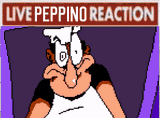 live peppino reaction