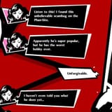 Persona 5 dialogue defined