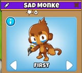 the saddest monke in the world