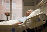 man on deathbed