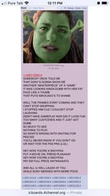 Snoy where are all the games shreked