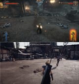 FF7R vs Ps3 game