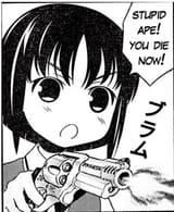 Stupid Ape you die now