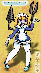A feisty mechanical maid