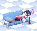 Fubuki rest relax eat donut bench do nothing archive_thumb.jpg